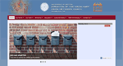 Desktop Screenshot of dormitionchurch.org